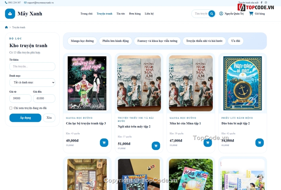 Đồ án,web truyện,truyện tranh